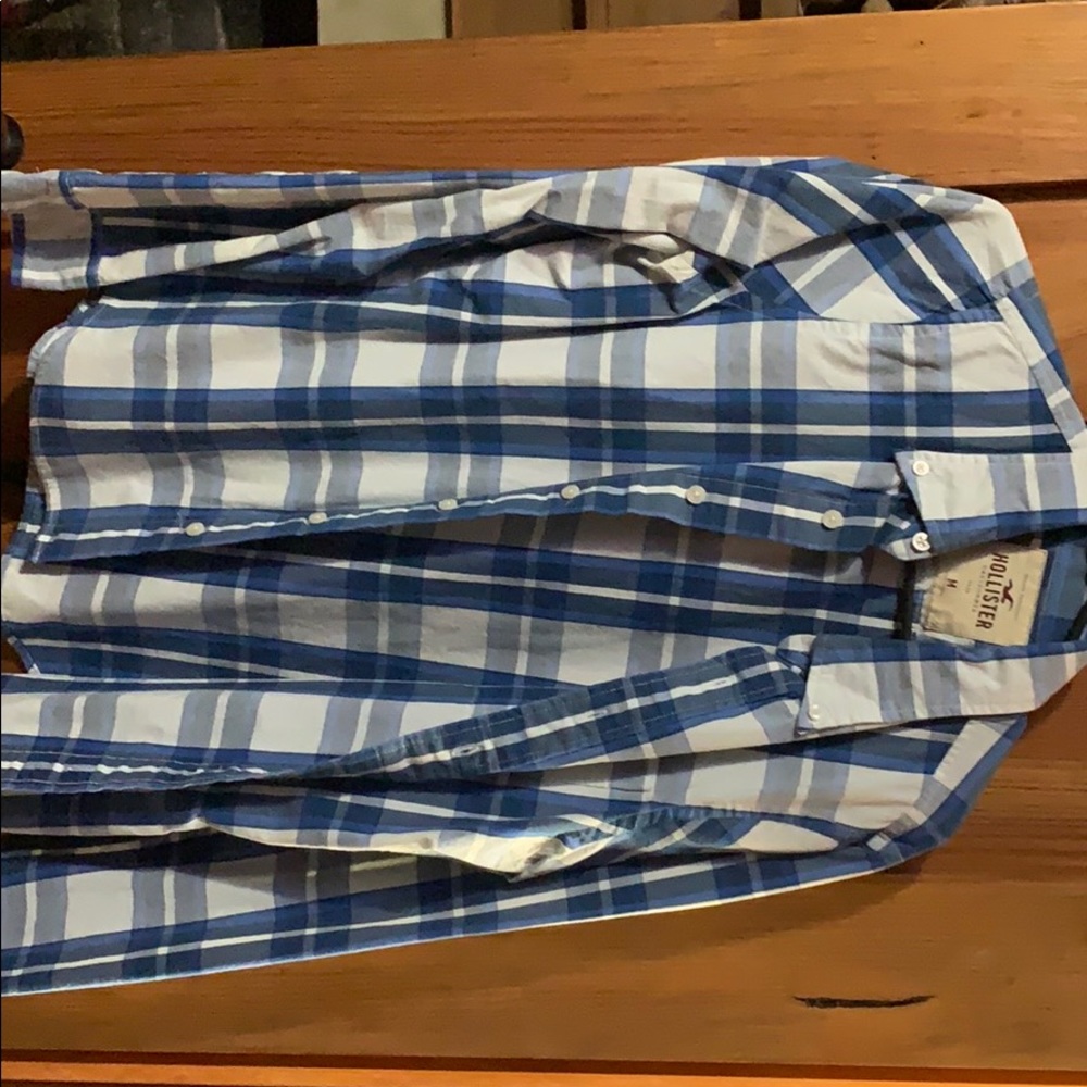 Plaid button down